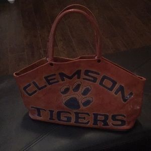 Clemson Leather handbag